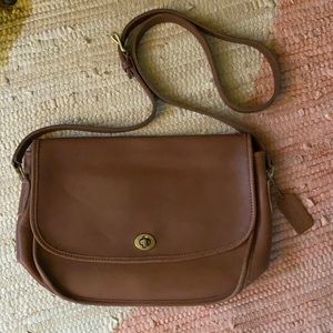 Leather purse Coach